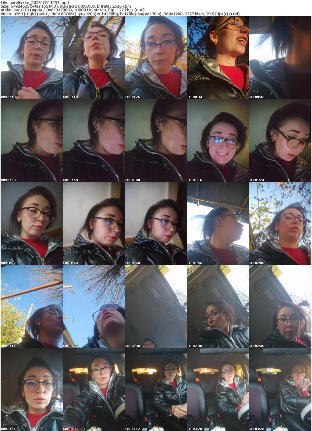 Preview thumb from aureliyxxx on 2023-10-31 @ bongacams