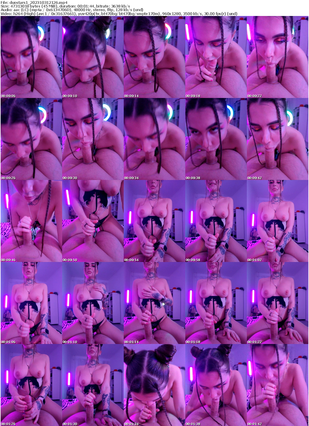 Preview thumb from duostars1 on 2023-10-31 @ bongacams