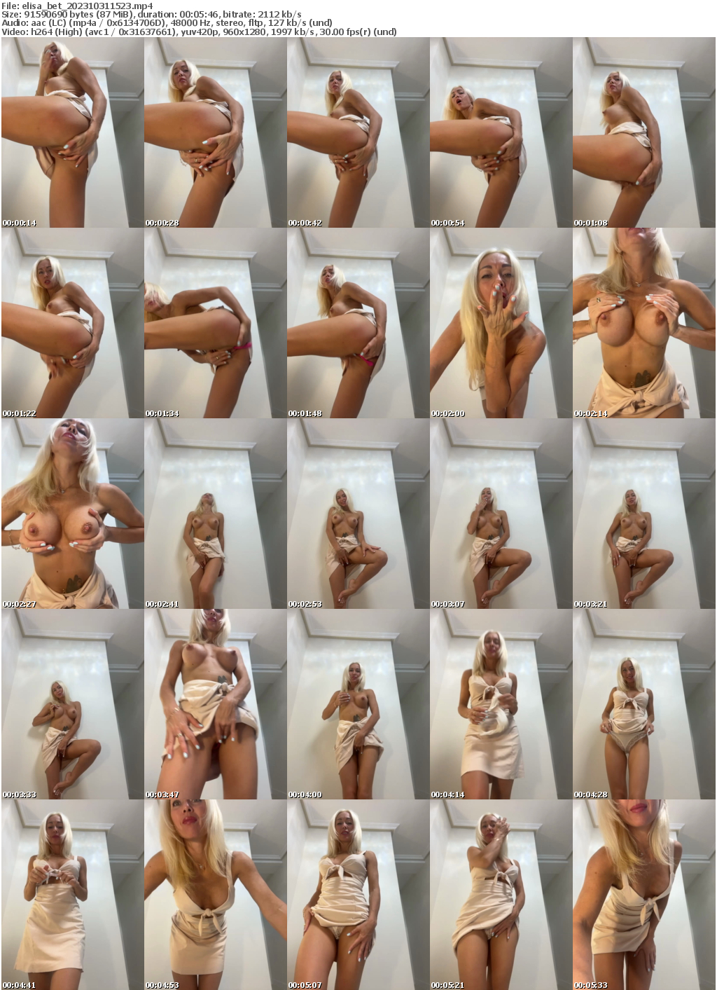 Preview thumb from elisa_bet on 2023-10-31 @ bongacams