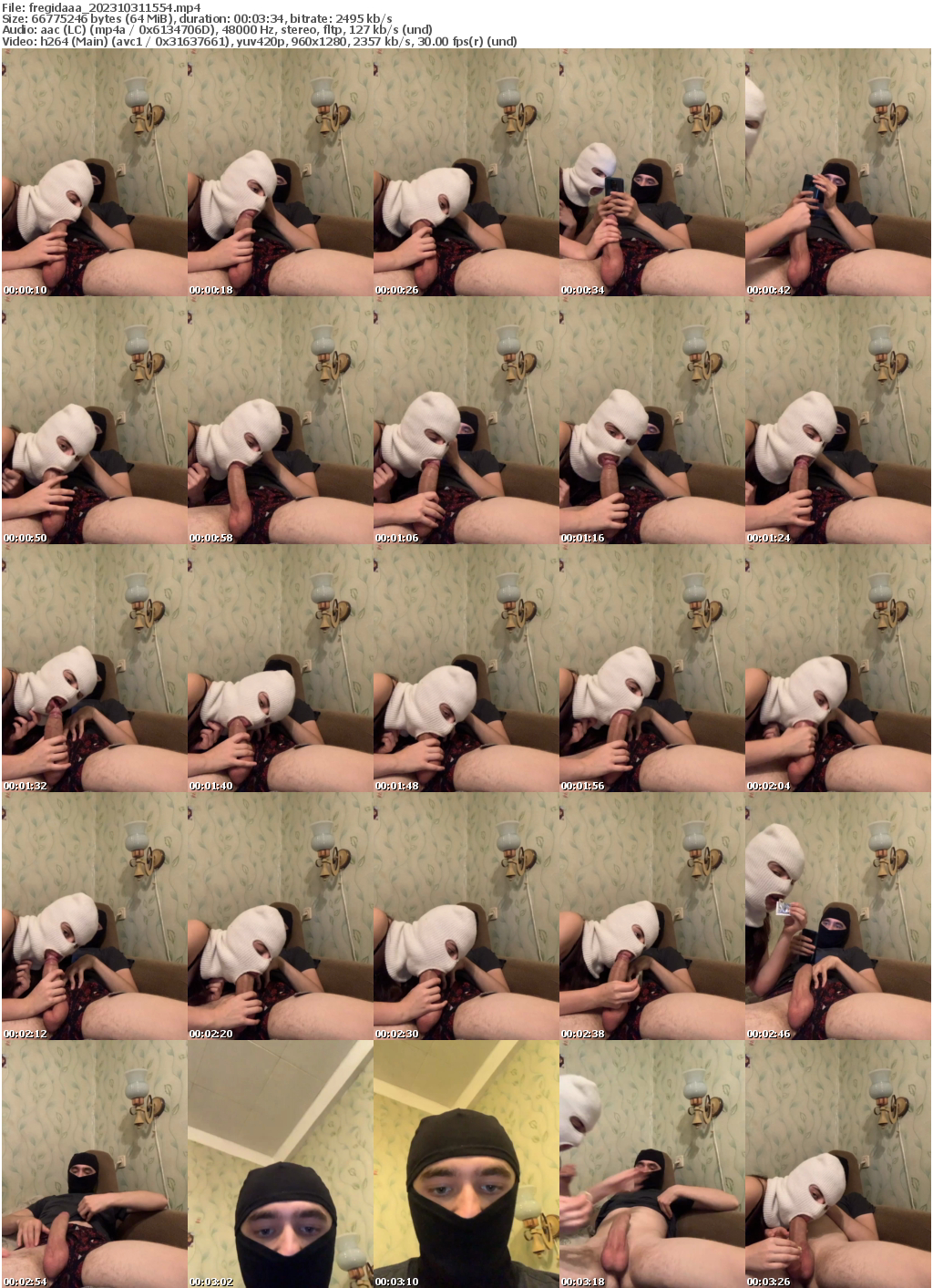 Preview thumb from fregidaaa on 2023-10-31 @ bongacams