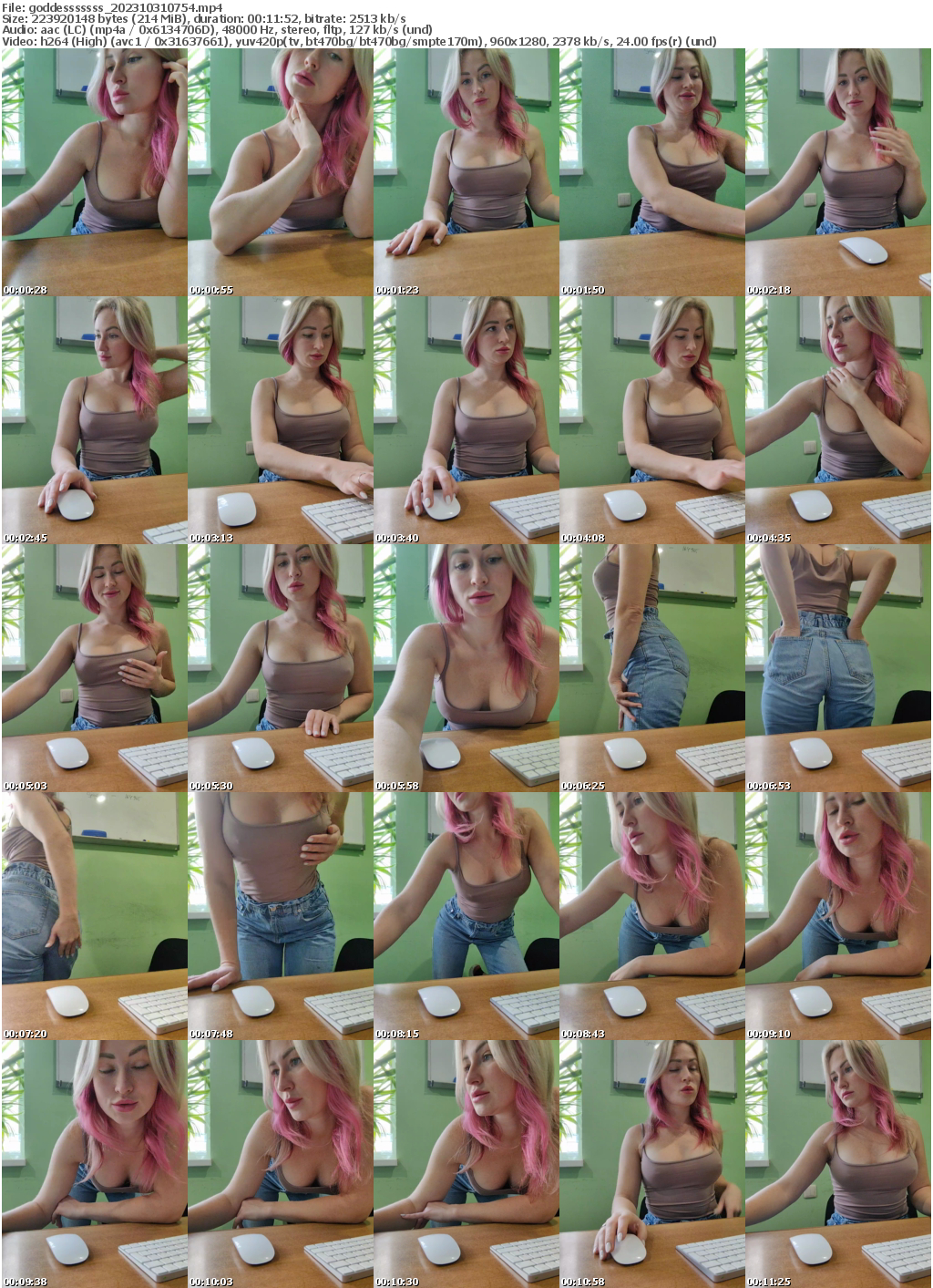 Preview thumb from goddesssssss on 2023-10-31 @ bongacams