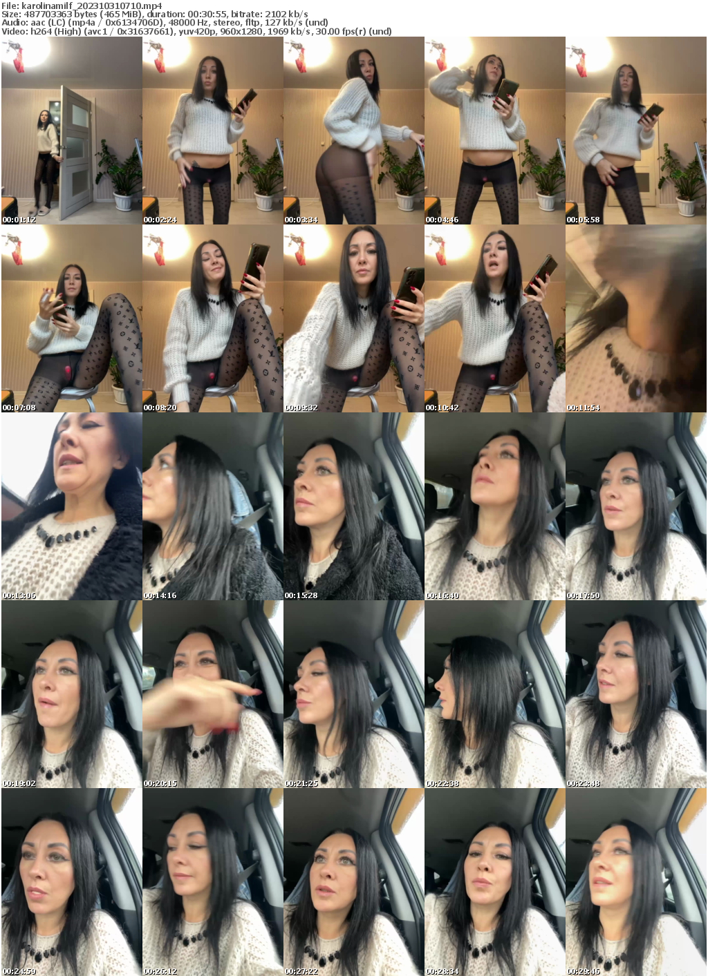 Preview thumb from karolinamilf on 2023-10-31 @ bongacams