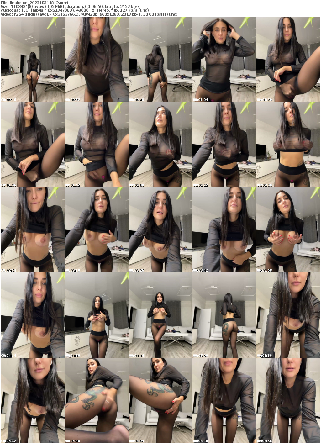 Preview thumb from linahelen on 2023-10-31 @ bongacams