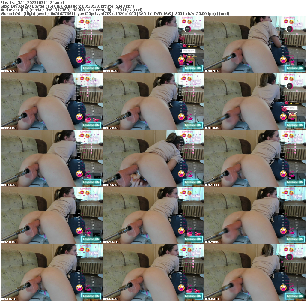 Preview thumb from liza_551 on 2023-10-31 @ bongacams