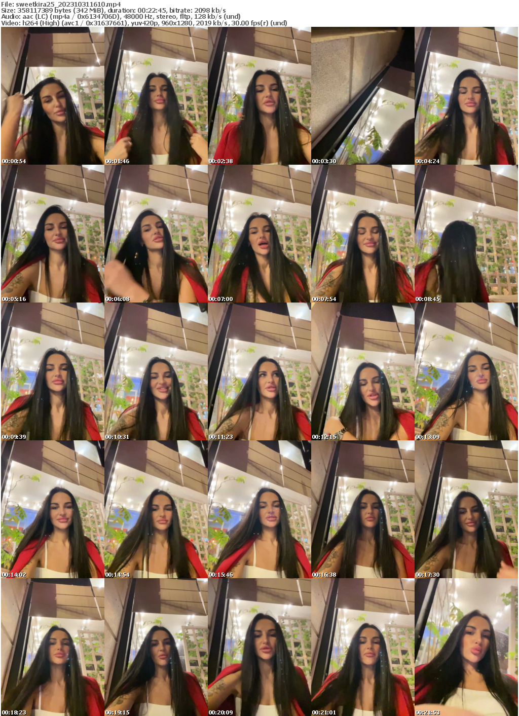 Preview thumb from sweetkira25 on 2023-10-31 @ bongacams