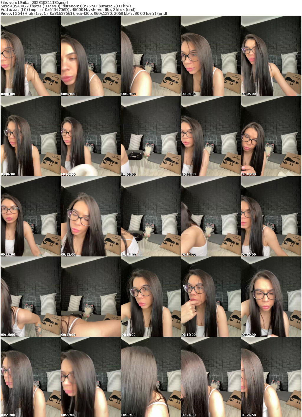 Preview thumb from vero19nika on 2023-10-31 @ bongacams