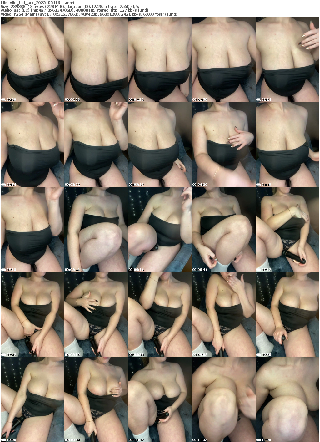 Preview thumb from viki_tiki_tak on 2023-10-31 @ bongacams