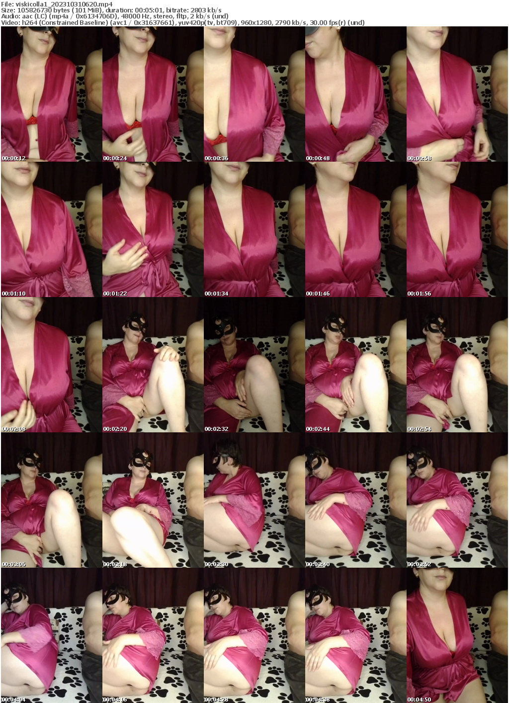 Preview thumb from viskicolla1 on 2023-10-31 @ bongacams