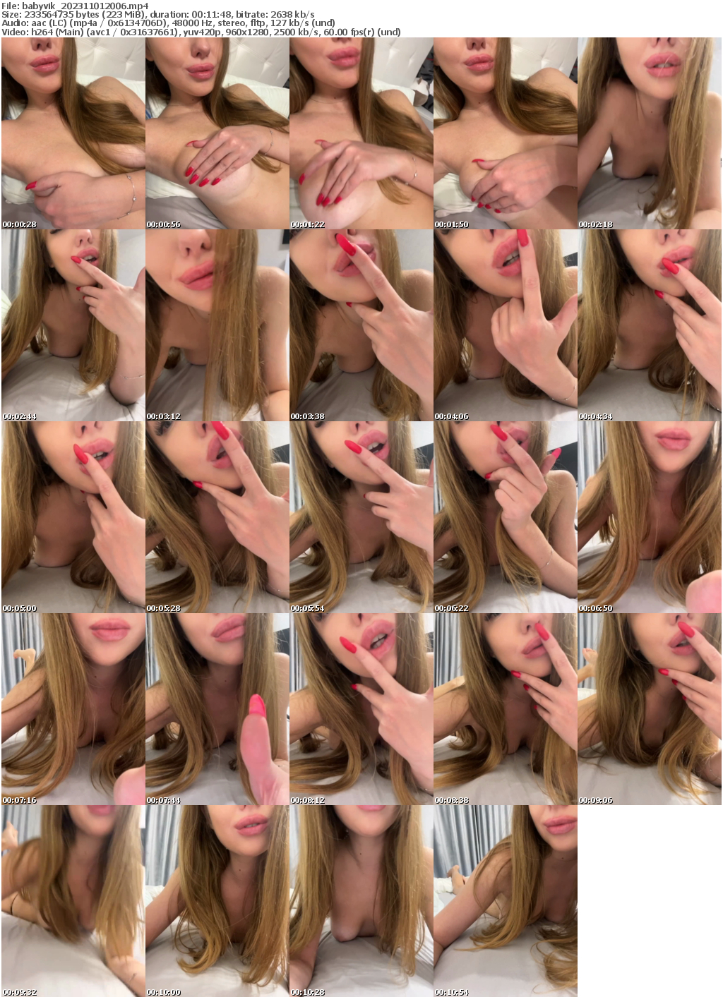 Preview thumb from babyvik on 2023-11-01 @ bongacams