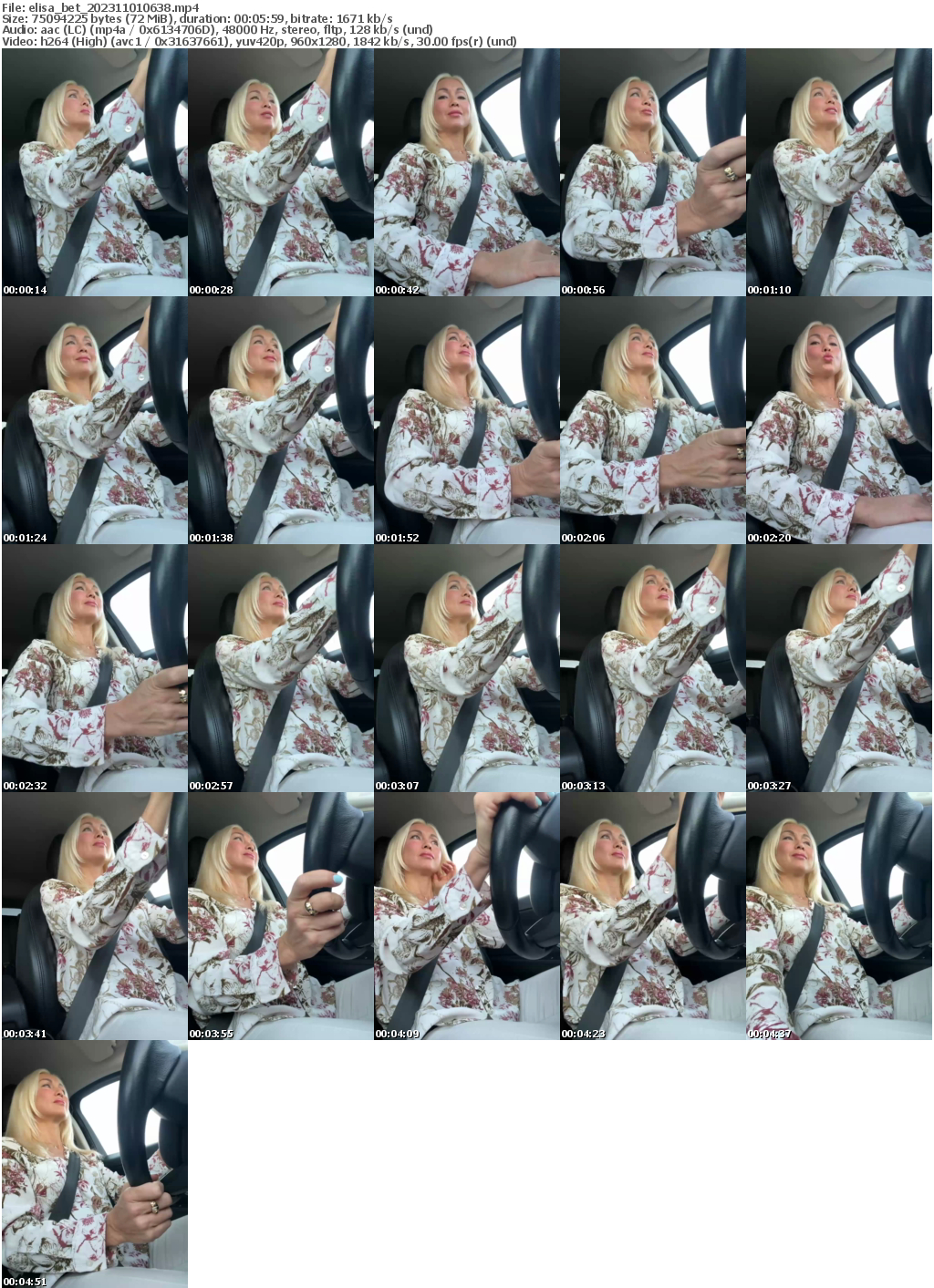 Preview thumb from elisa_bet on 2023-11-01 @ bongacams