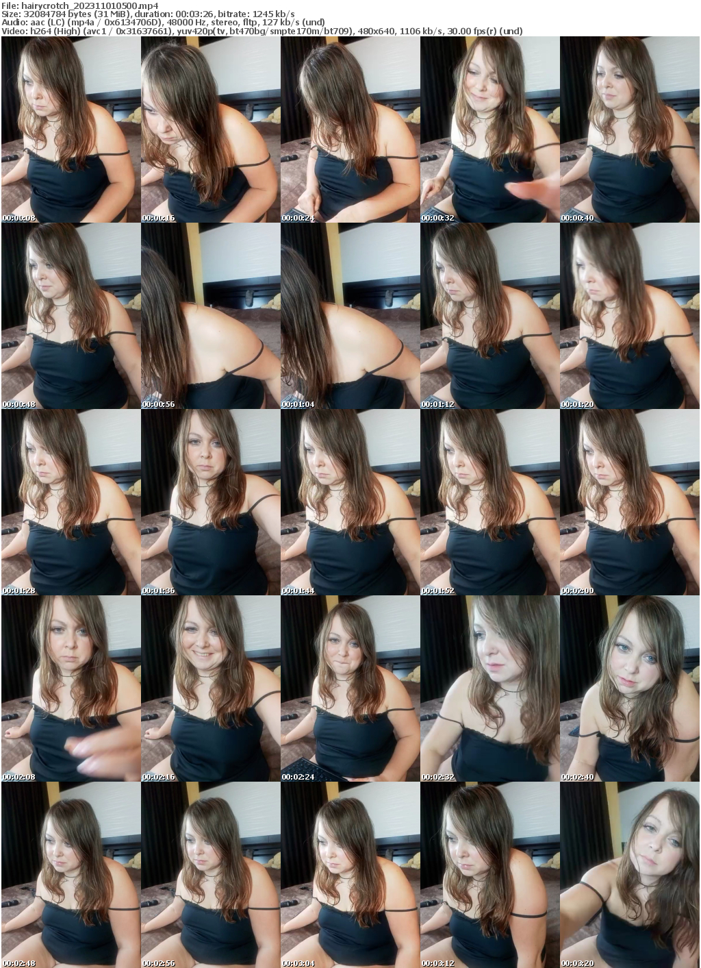 Preview thumb from hairycrotch on 2023-11-01 @ bongacams