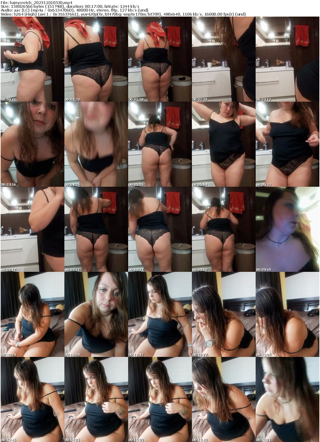 Preview thumb from hairycrotch on 2023-11-01 @ bongacams