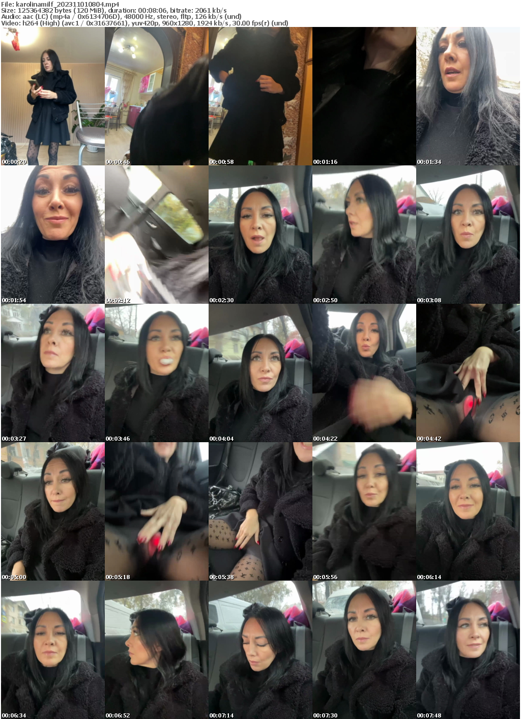 Preview thumb from karolinamilf on 2023-11-01 @ bongacams