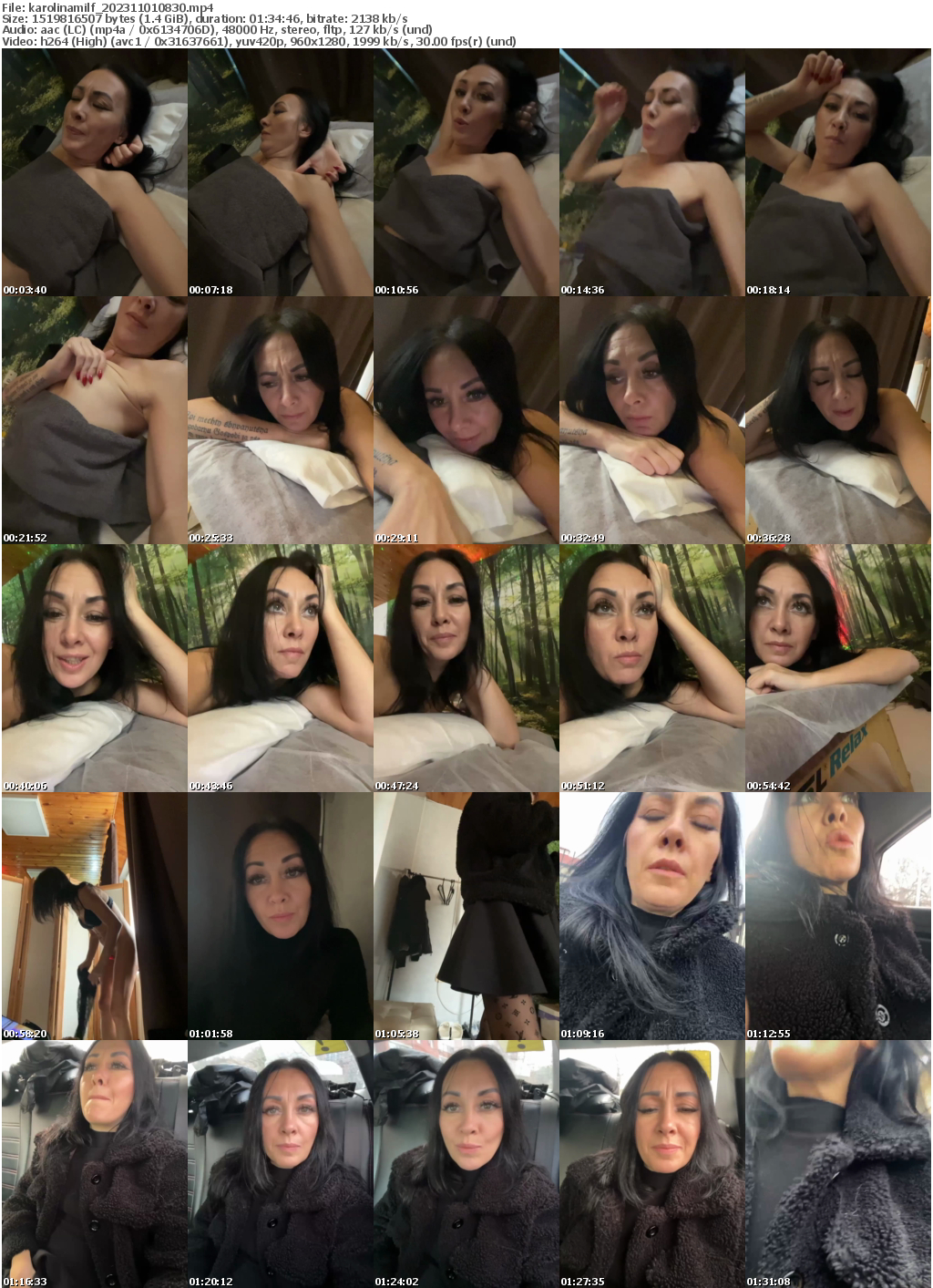 Preview thumb from karolinamilf on 2023-11-01 @ bongacams