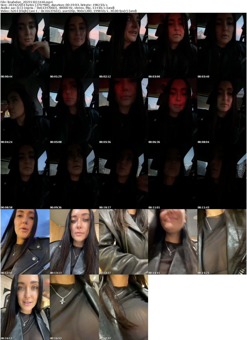 Preview thumb from linahelen on 2023-11-01 @ bongacams