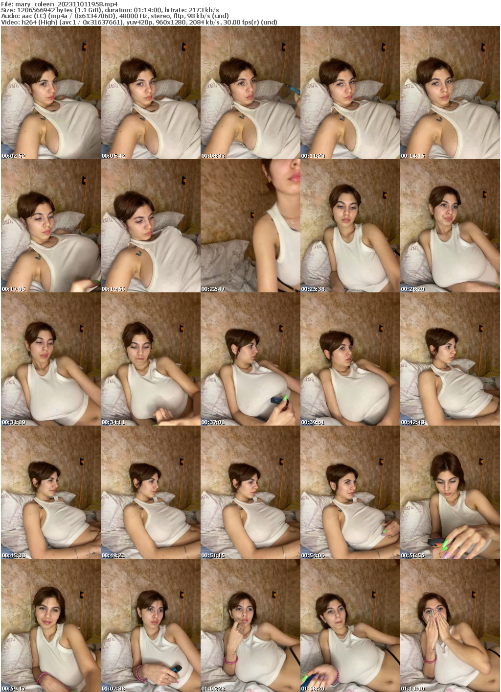 Preview thumb from mary_coleen on 2023-11-01 @ bongacams