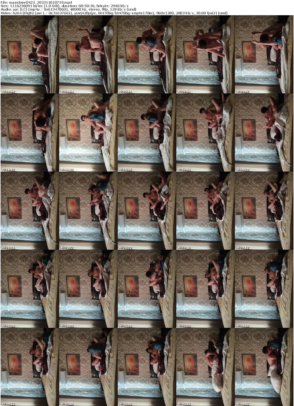 Preview thumb from maxxlove0423 on 2023-11-01 @ bongacams