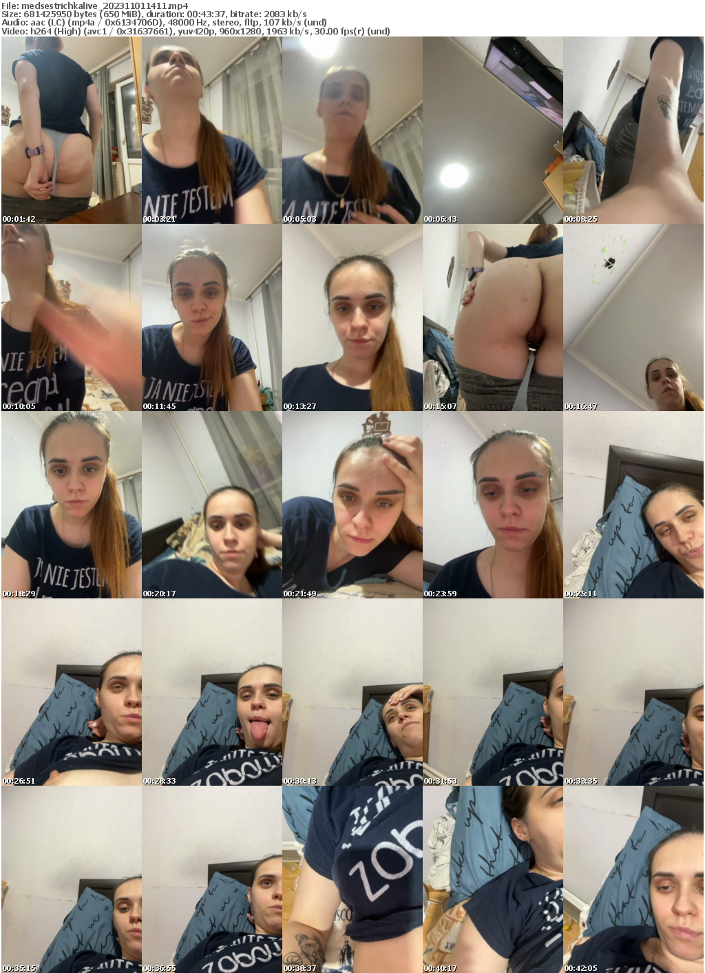 Preview thumb from medsestrichkalive on 2023-11-01 @ bongacams