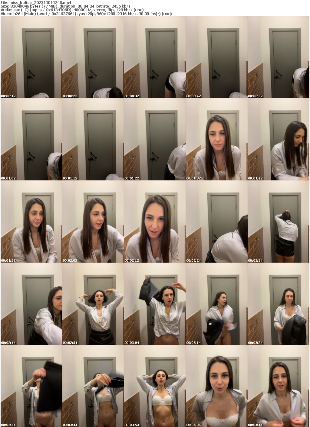 Preview thumb from miss_katiee on 2023-11-01 @ bongacams