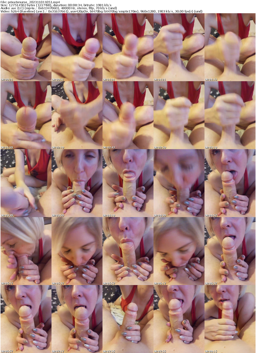 Preview thumb from privatenurse on 2023-11-01 @ bongacams