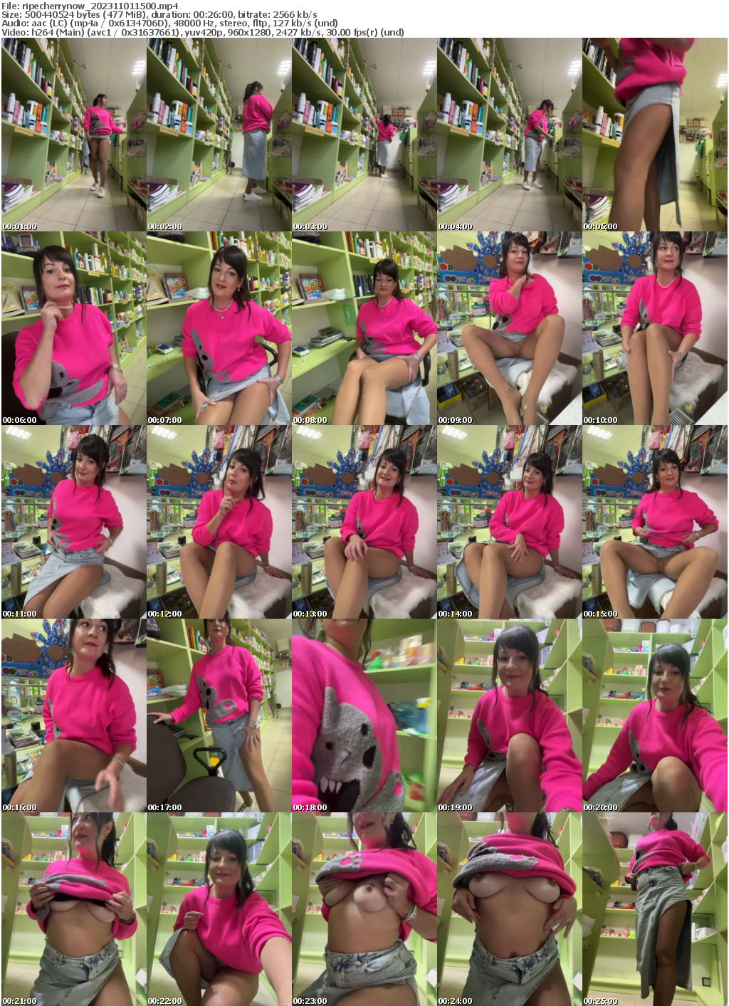 Preview thumb from ripecherrynow on 2023-11-01 @ bongacams