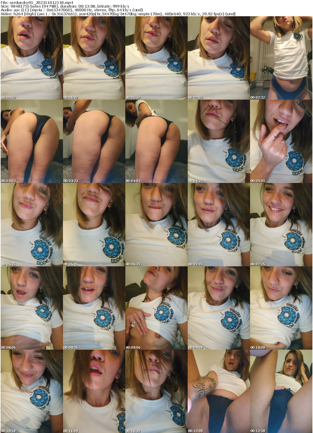 Preview thumb from serduszko91 on 2023-11-01 @ bongacams