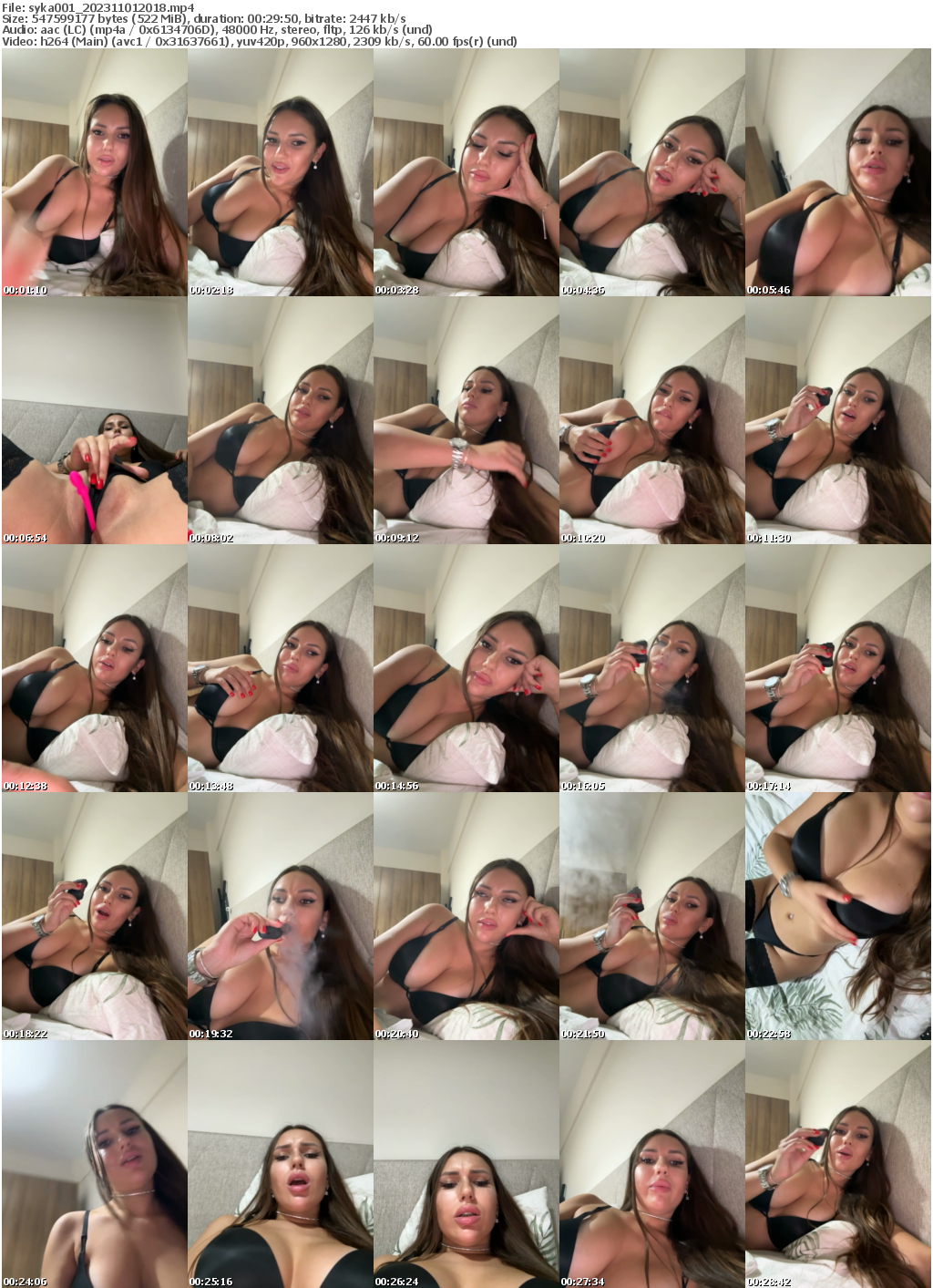 Preview thumb from syka001 on 2023-11-01 @ bongacams