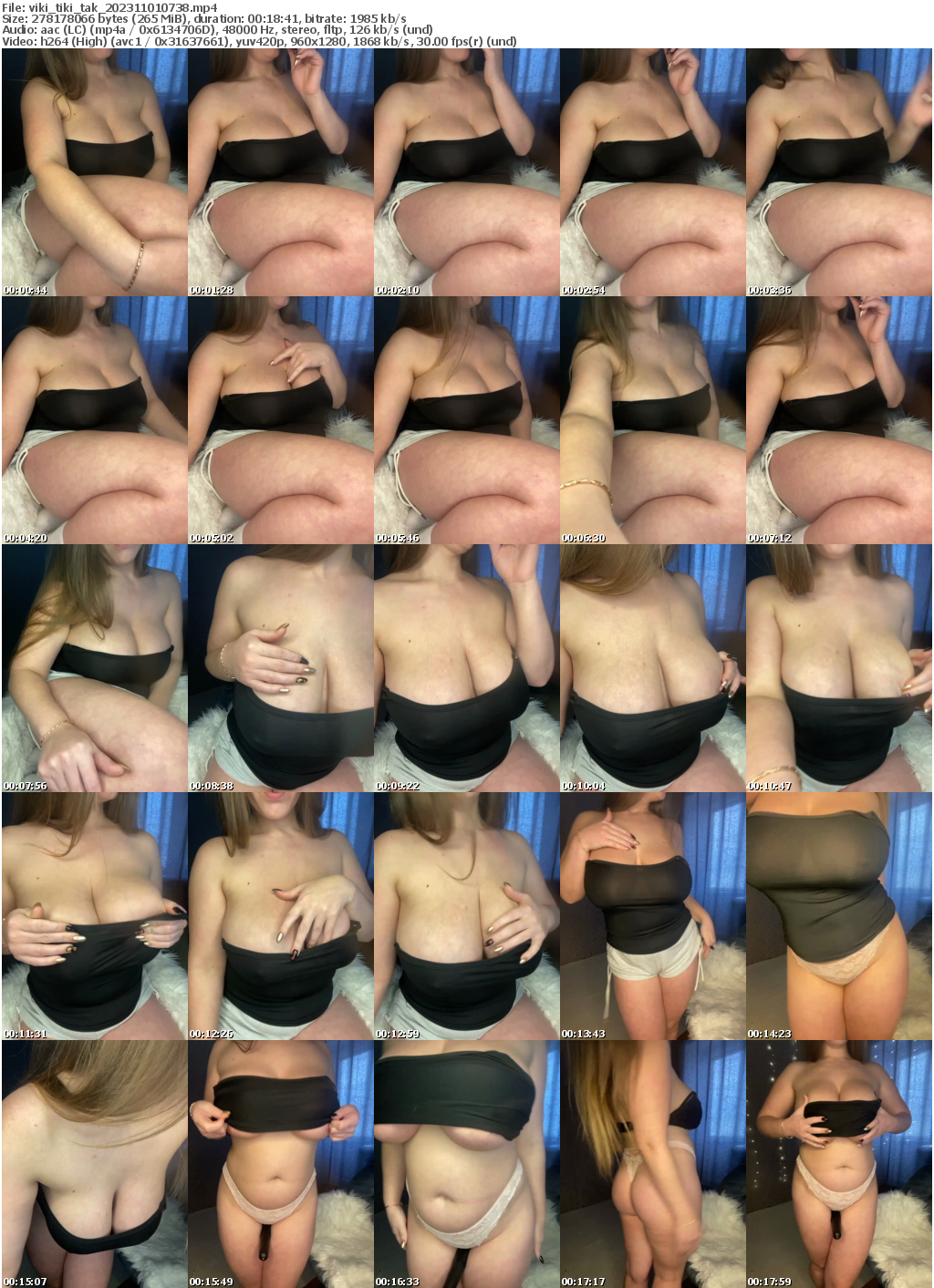 Preview thumb from viki_tiki_tak on 2023-11-01 @ bongacams