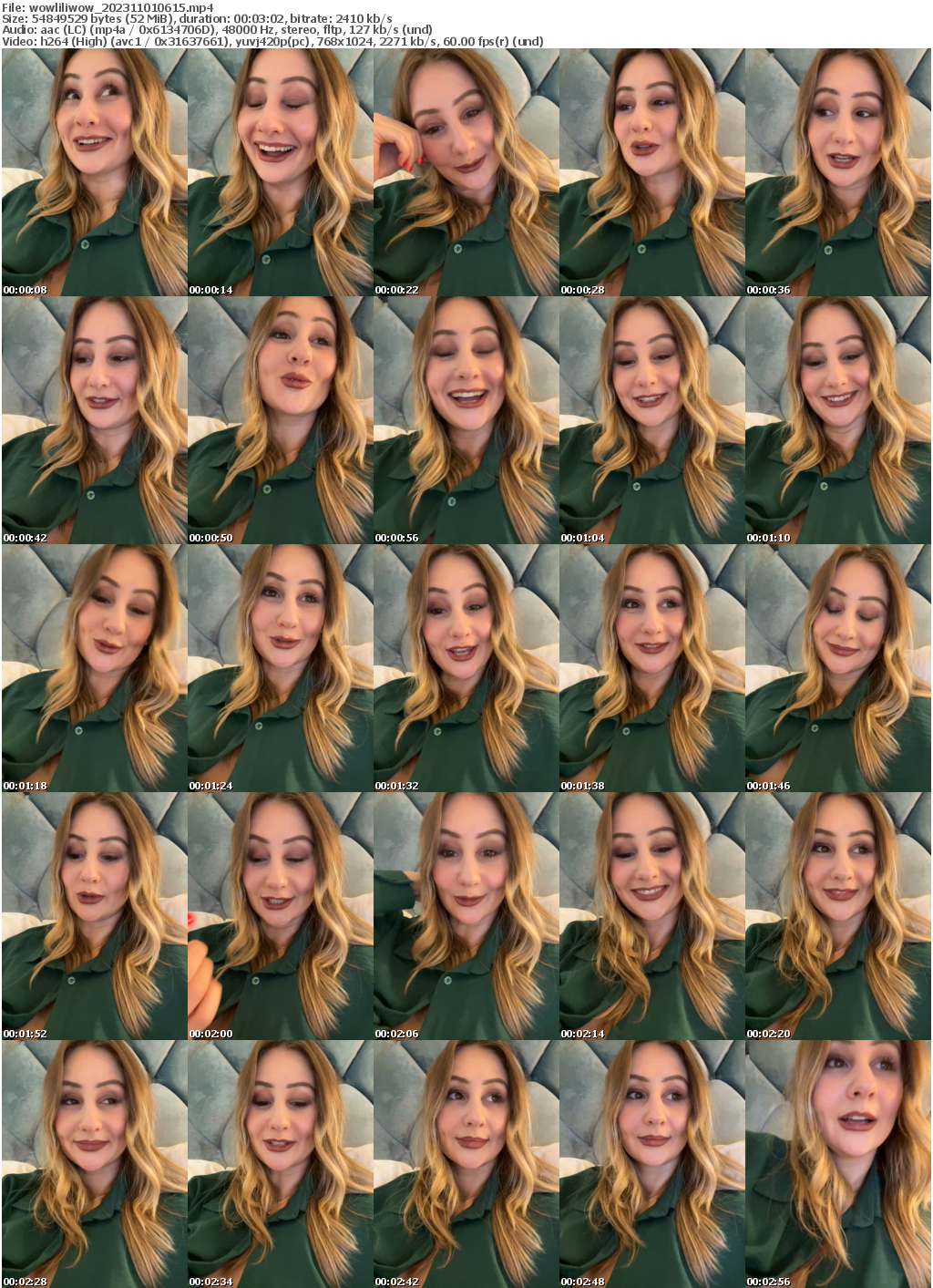 Preview thumb from wowliliwow on 2023-11-01 @ bongacams