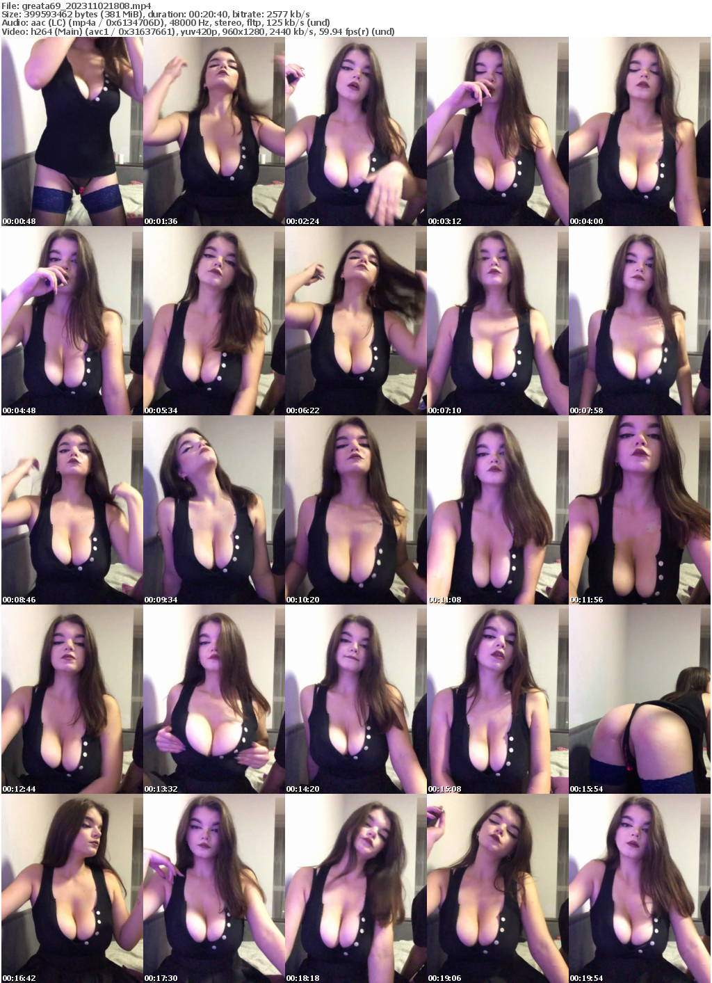 Preview thumb from greata69 on 2023-11-02 @ bongacams