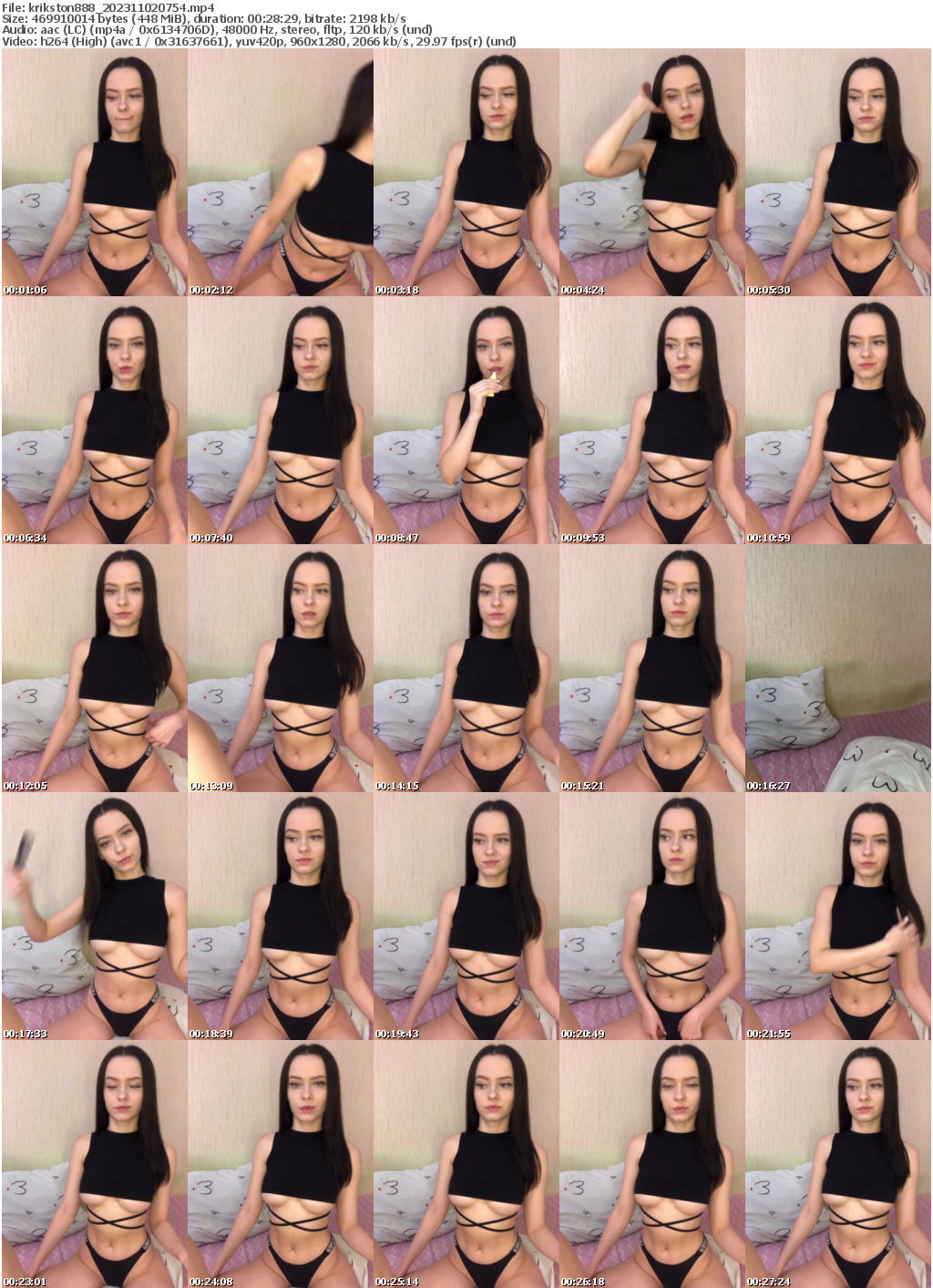 Preview thumb from krikston888 on 2023-11-02 @ bongacams