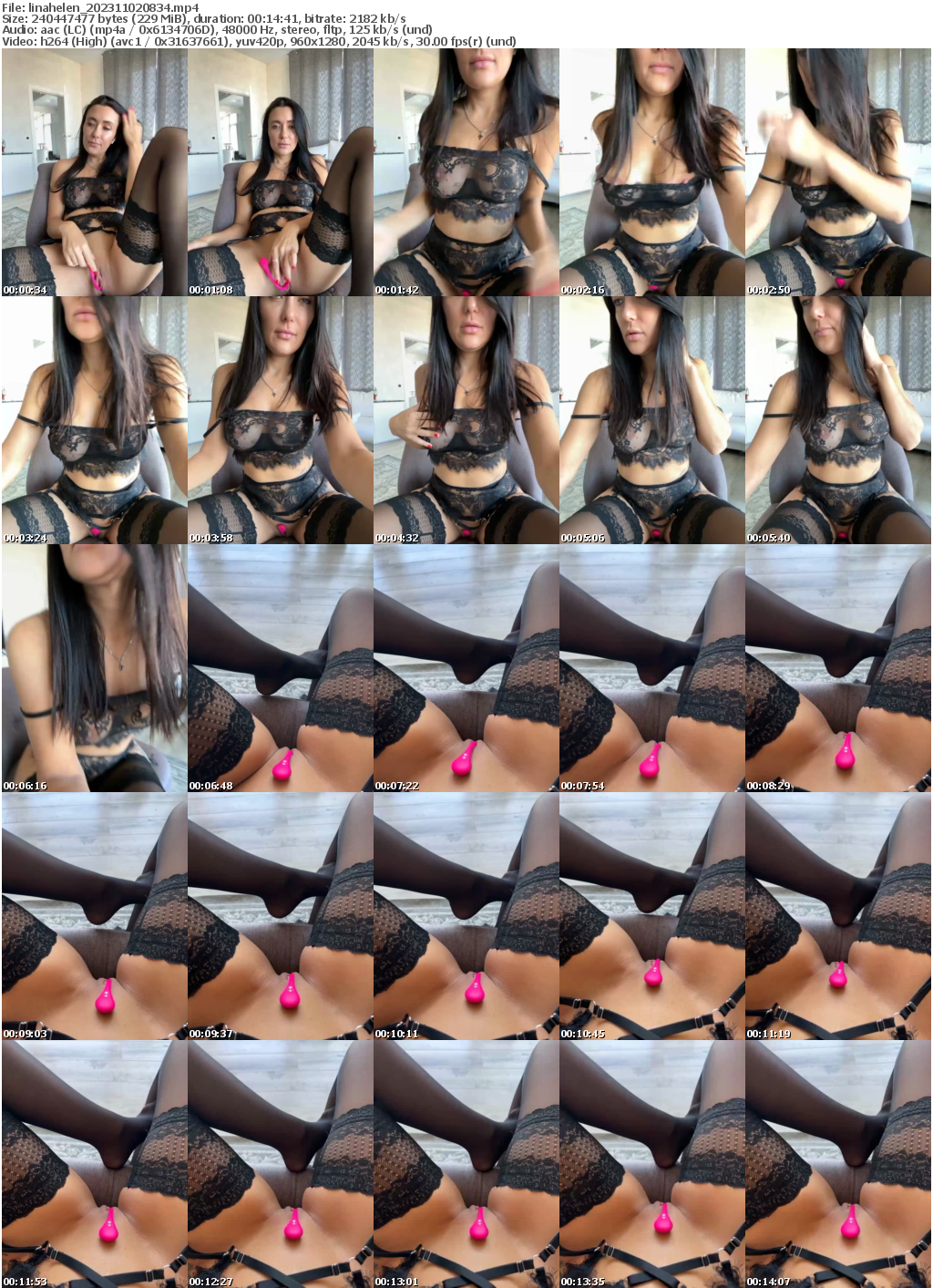 Preview thumb from linahelen on 2023-11-02 @ bongacams