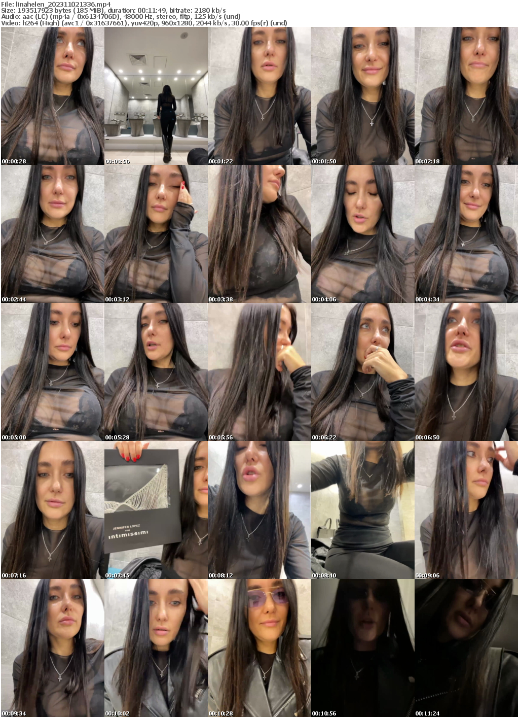 Preview thumb from linahelen on 2023-11-02 @ bongacams