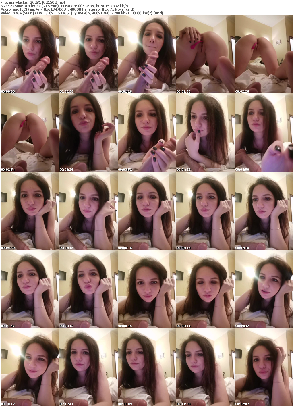 Preview thumb from marykiskis on 2023-11-02 @ bongacams