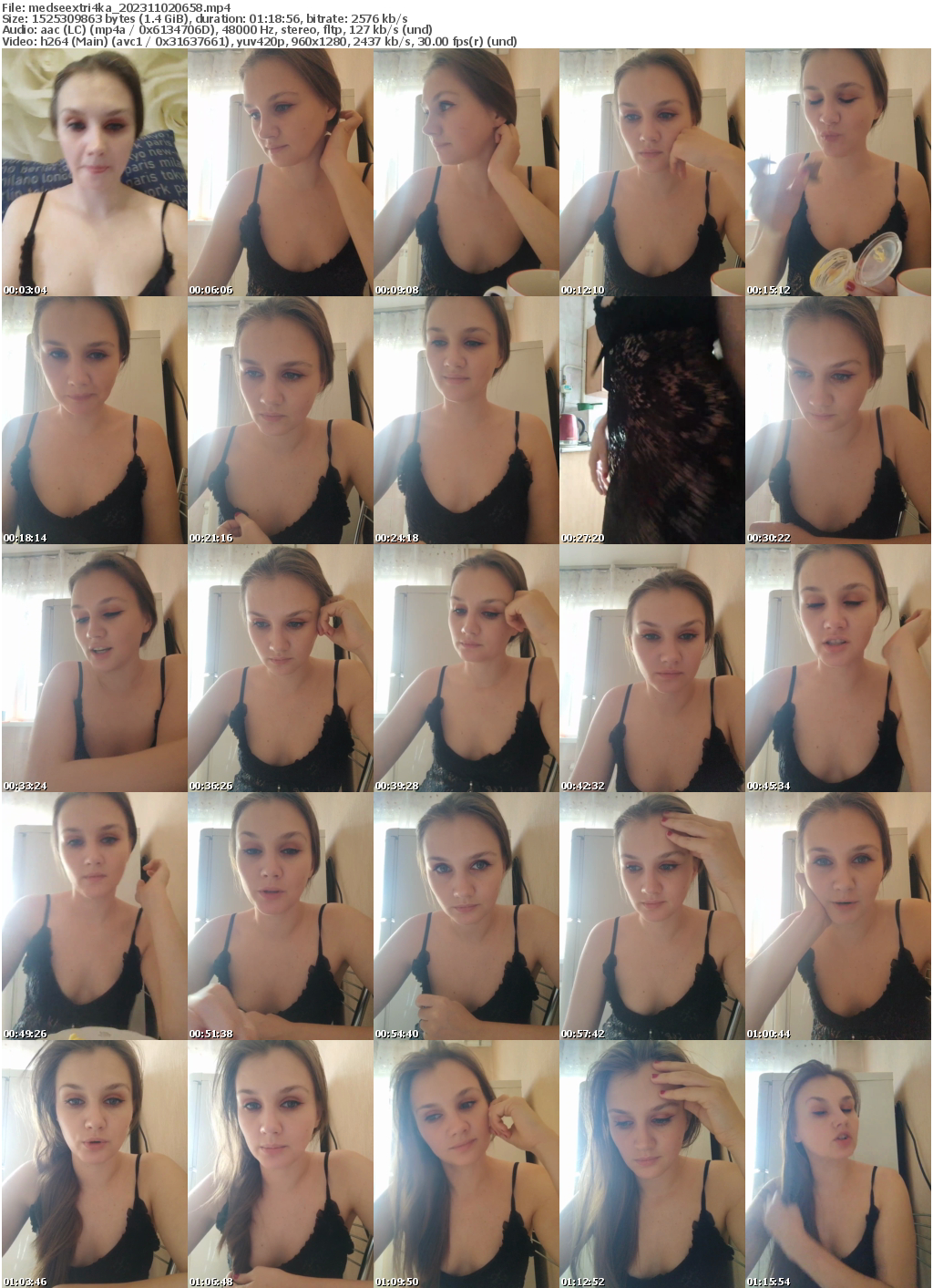 Preview thumb from medseextri4ka on 2023-11-02 @ bongacams