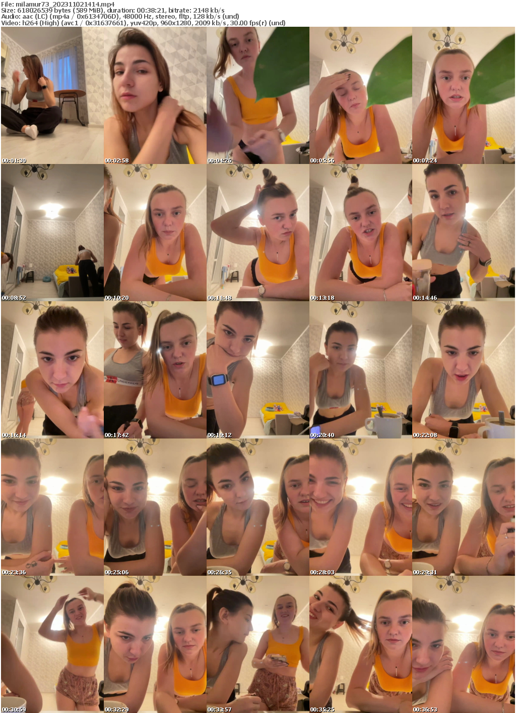 Preview thumb from milamur73 on 2023-11-02 @ bongacams