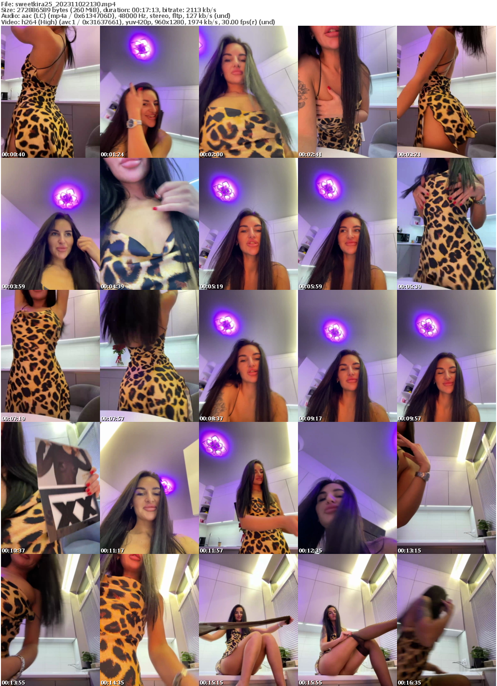 Preview thumb from sweetkira25 on 2023-11-02 @ bongacams