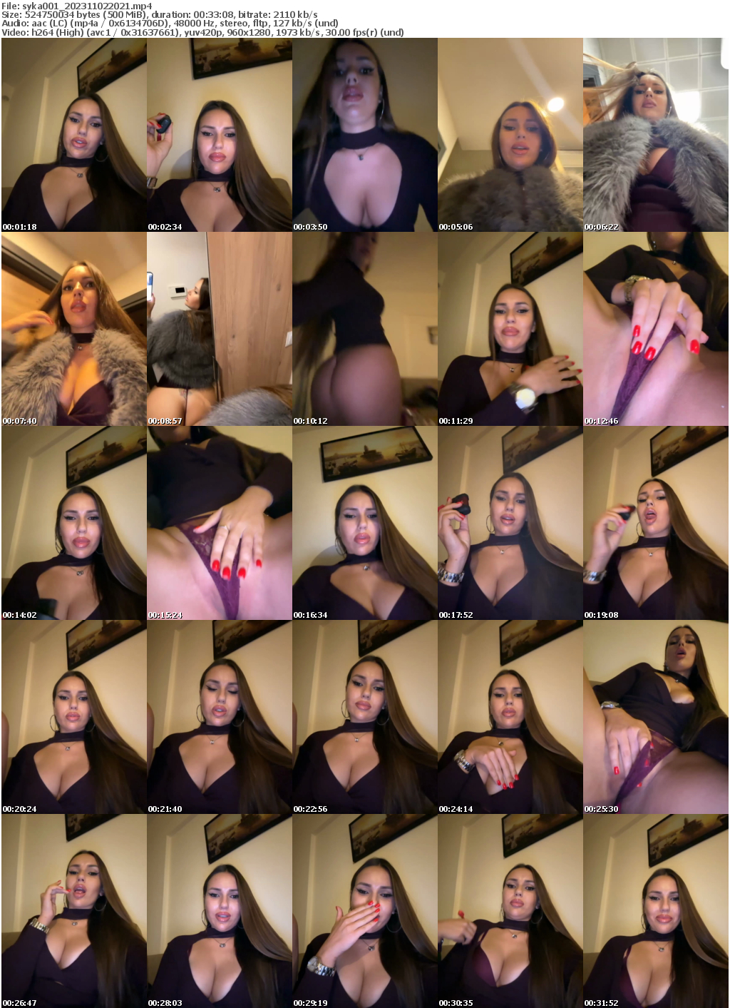 Preview thumb from syka001 on 2023-11-02 @ bongacams