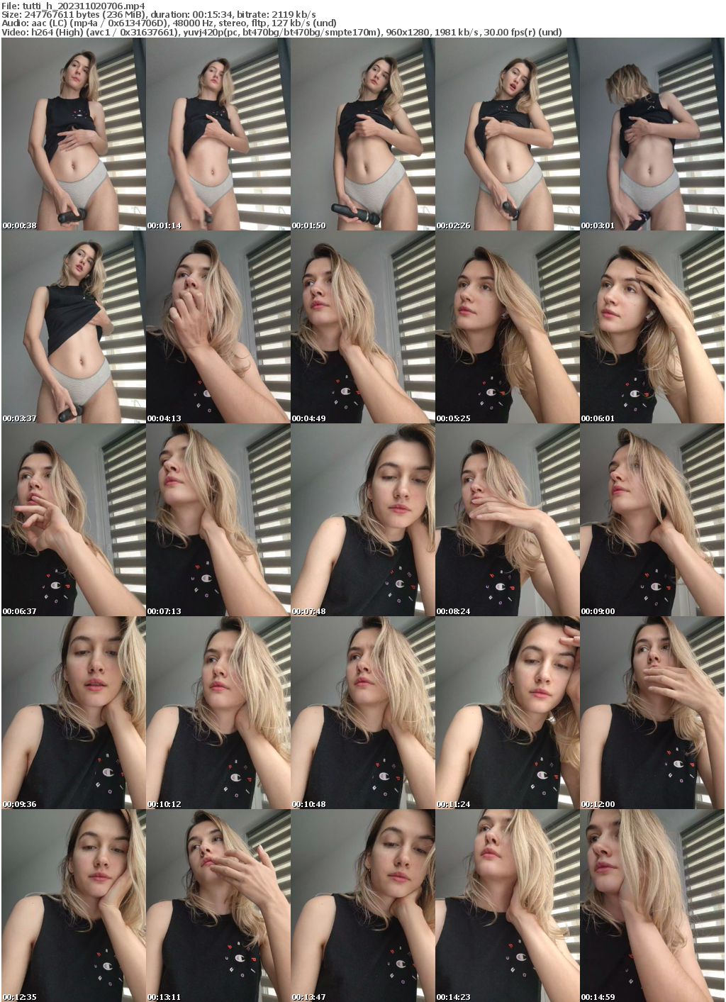 Preview thumb from tutti_h on 2023-11-02 @ bongacams