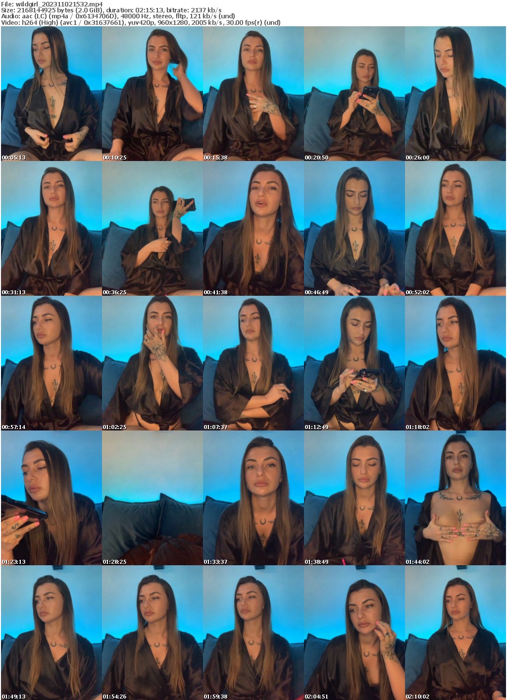 Preview thumb from wildgirl on 2023-11-02 @ bongacams