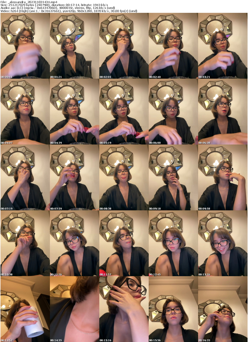 Preview thumb from _alessandra on 2023-11-03 @ bongacams