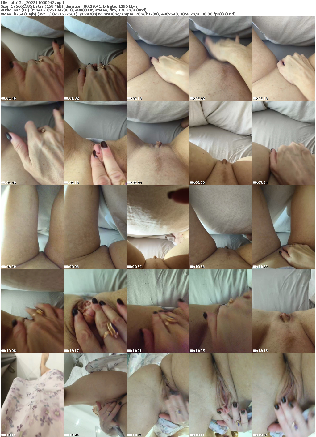 Preview thumb from lulu15a on 2023-11-03 @ bongacams