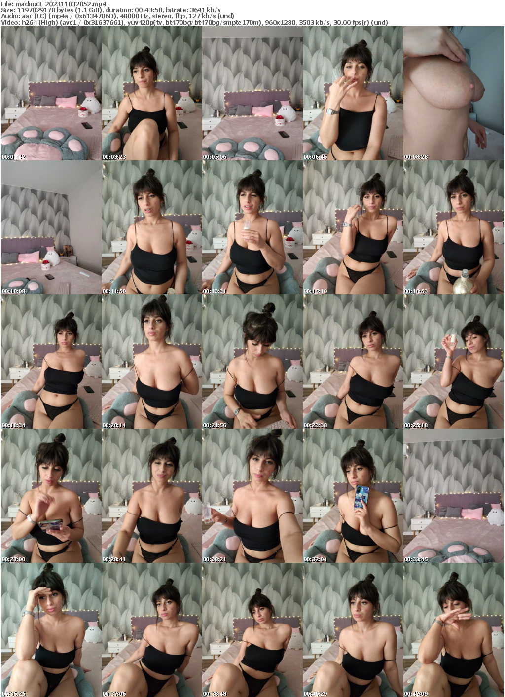 Preview thumb from madina3 on 2023-11-03 @ bongacams