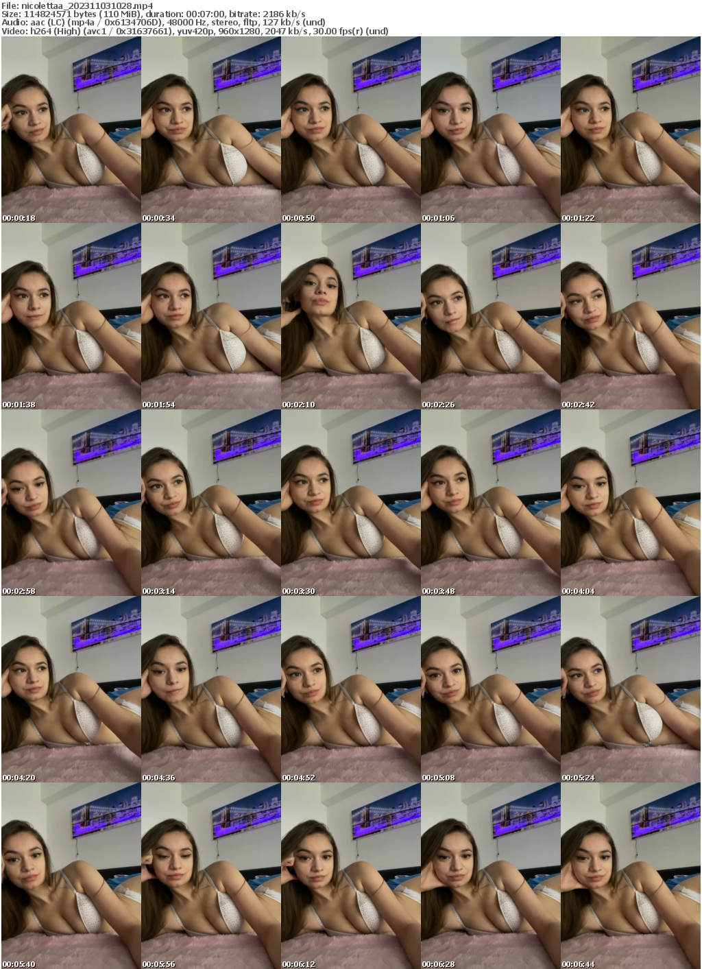 Preview thumb from nicolettaa on 2023-11-03 @ bongacams