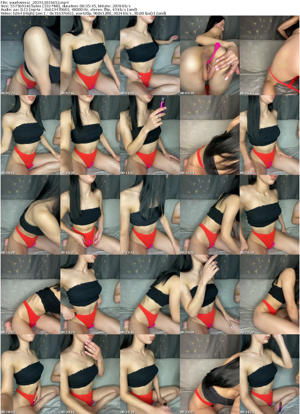 Preview thumb from yourlovessz on 2023-11-03 @ bongacams