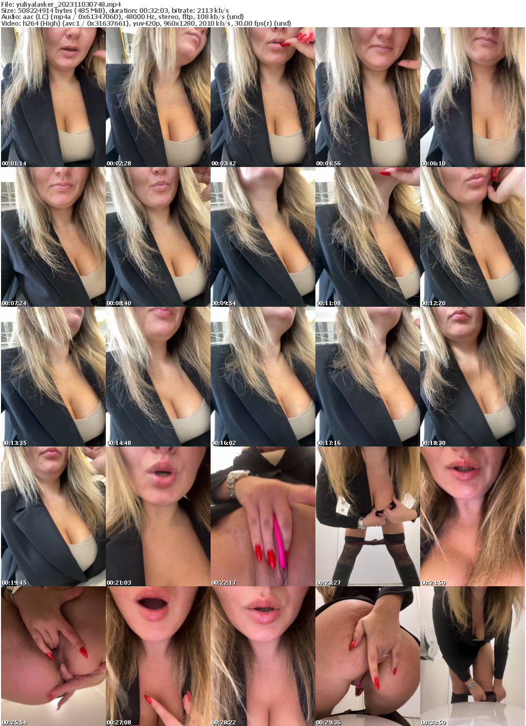 Preview thumb from yuliyalasker on 2023-11-03 @ bongacams