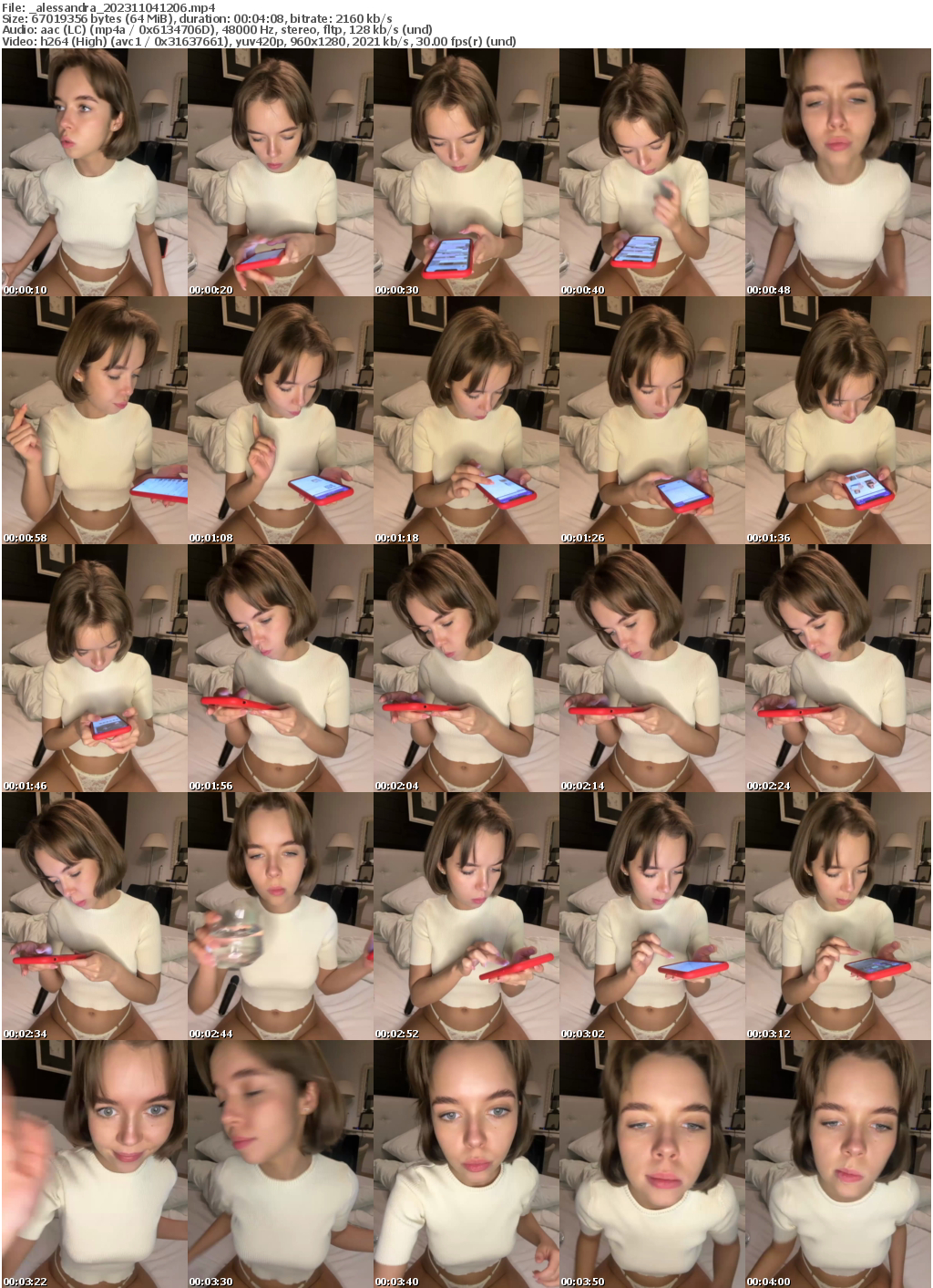 Preview thumb from _alessandra on 2023-11-04 @ bongacams