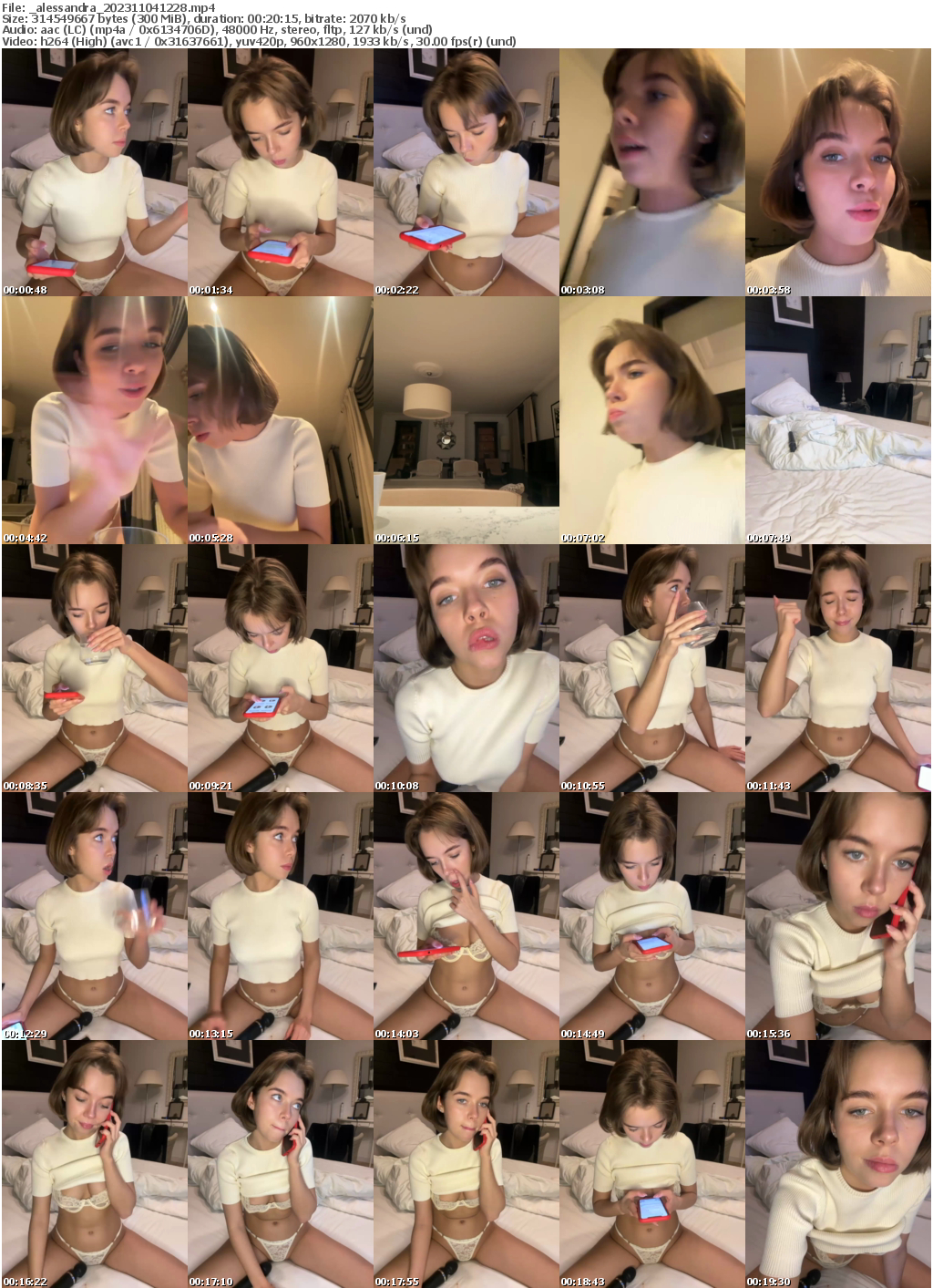 Preview thumb from _alessandra on 2023-11-04 @ bongacams