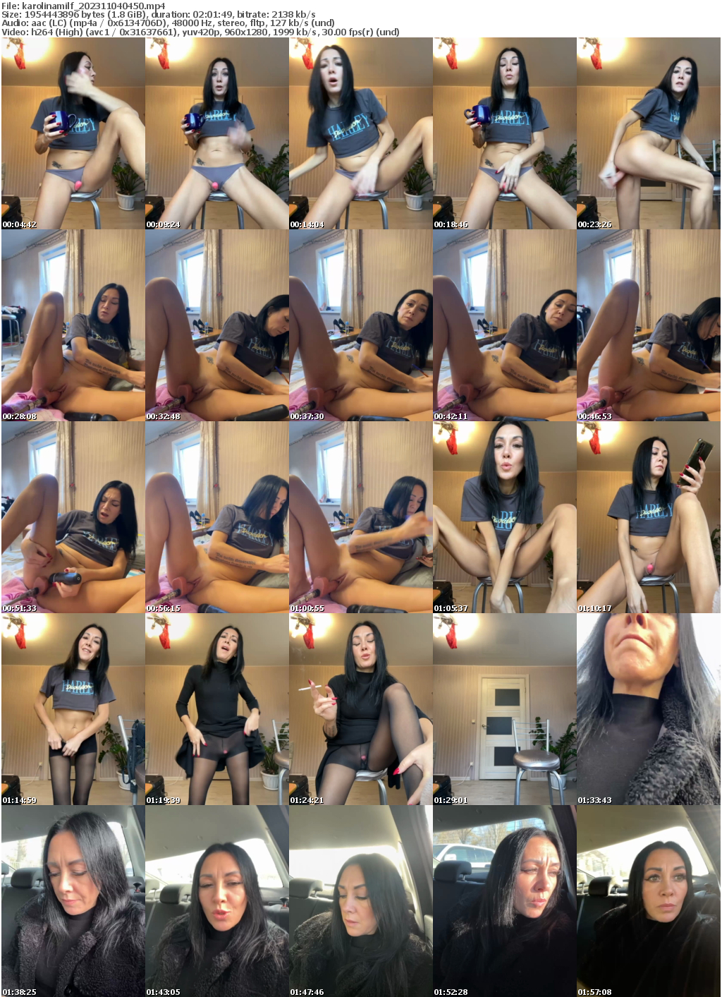 Preview thumb from karolinamilf on 2023-11-04 @ bongacams