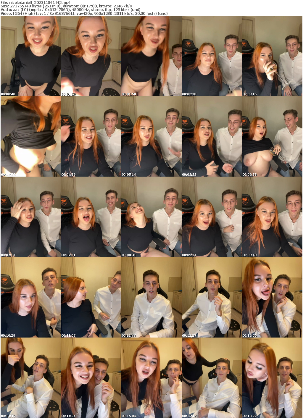 Preview thumb from nicoledaniell on 2023-11-04 @ bongacams